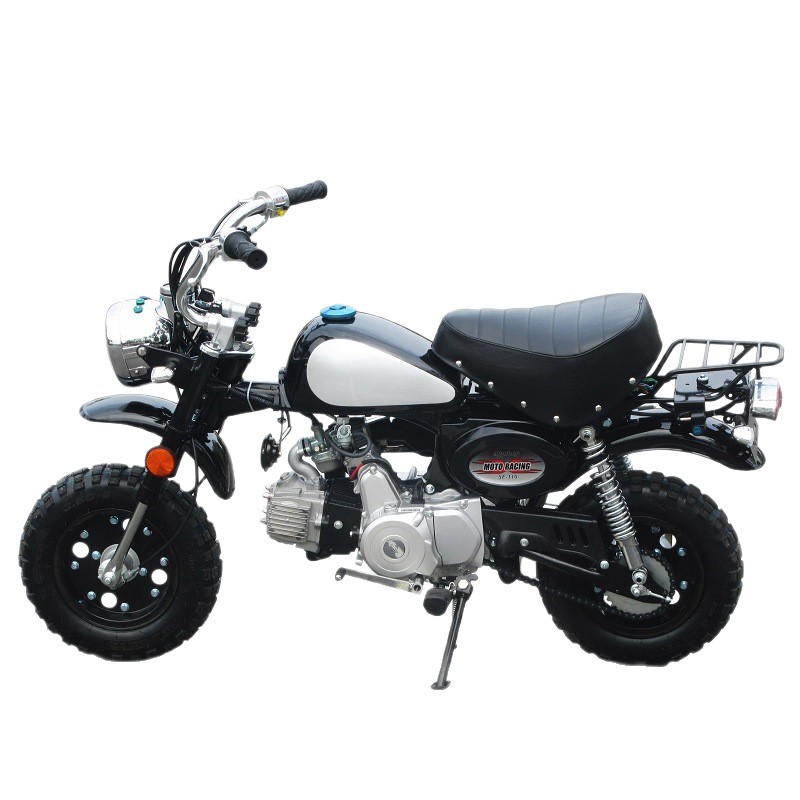Minimoto Retro Tipo Mono de Hierro y Plástico con Arranque Eléctrico para Ciudad image 6