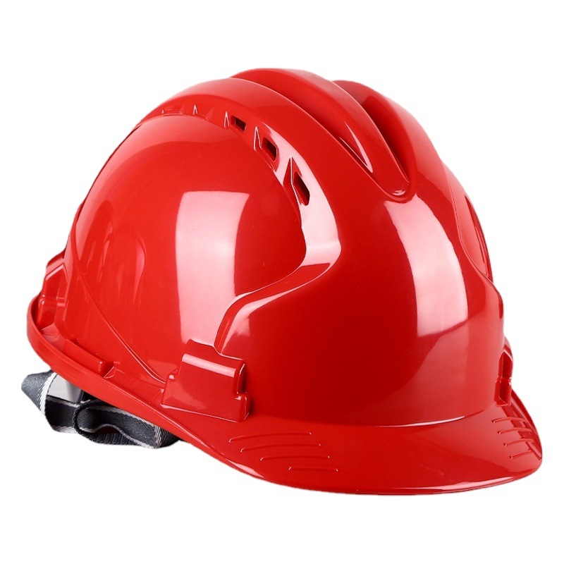 Casco de seguridad blanco transpirable de invierno, casco antirotura de plástico reforzado con fibra de vidrio, construcción reflectante estándar nacional, protección de la cabeza