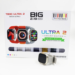 T800ultra 2スマート腕時計7合1華強北爆金電話心拍計ステップリモコン写真ハンドリング
