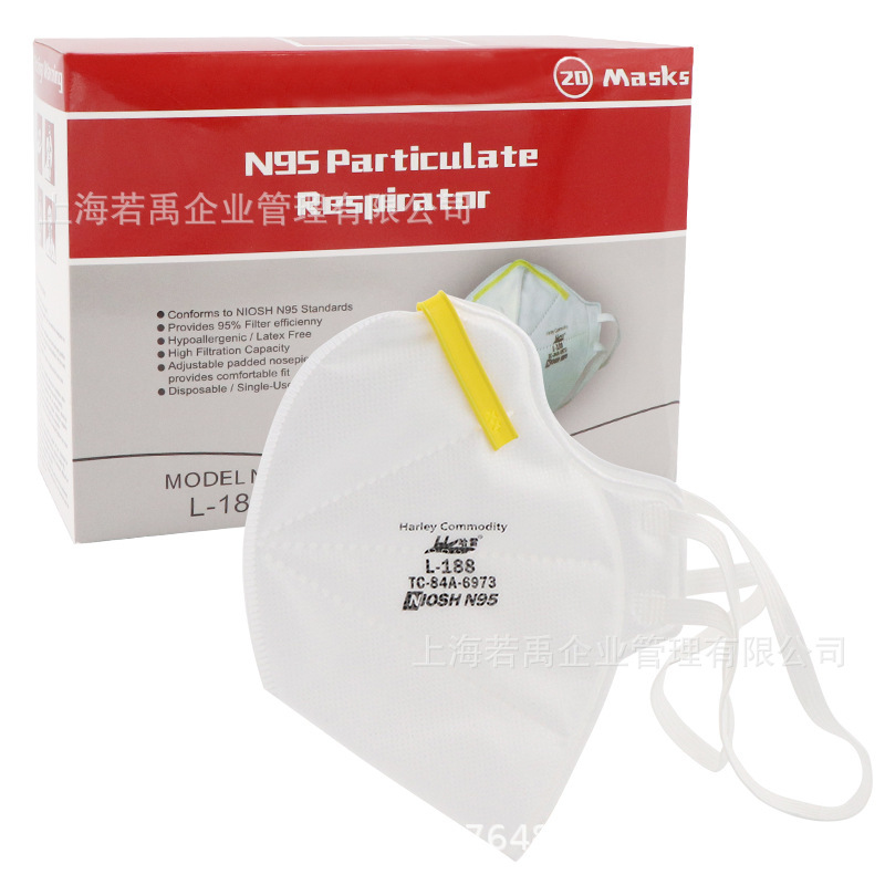 哈雷口罩头戴式折叠款L-188/288NIOSHN95HarleyMASK出美国防护