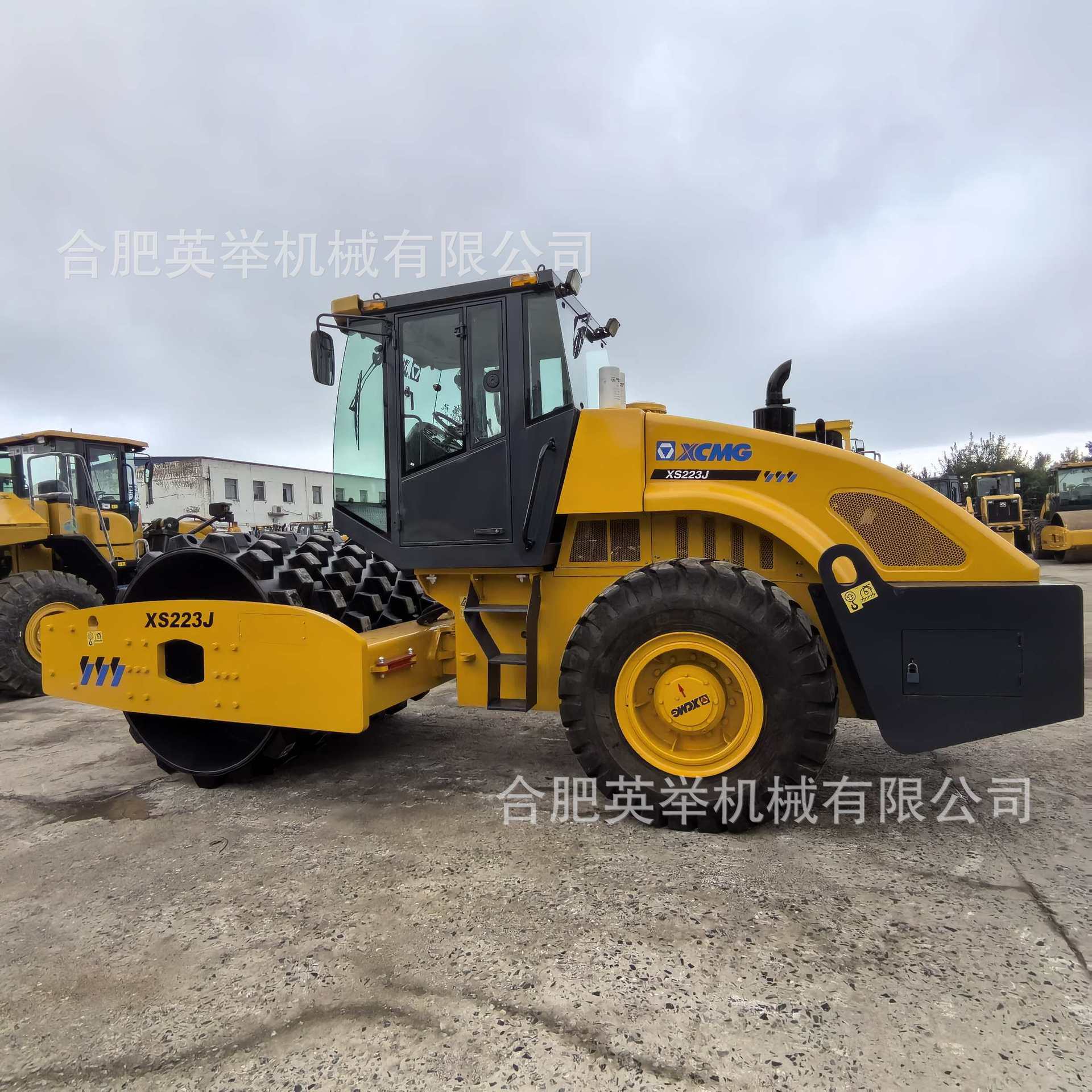 XCMG 223J rodillo vibratorio rodillo XCMG XS223J convexo desmontable rodillo de doble propósito