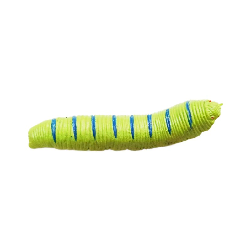 Crawling Caterpillar Mini Figure, Plastic 5–7 cm, Educational & Prank Toy