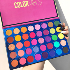 beautyglazed 40 color guitar eye shadow pearlescent matte millennium palette color eye shadow ins festival makeup
