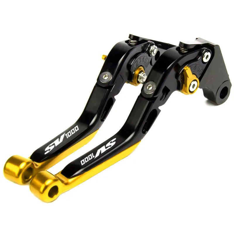 SV1000 SV 1000S 03-07 Motorcycle CNC Telescopic Folding Brake Clutch Handle Lever