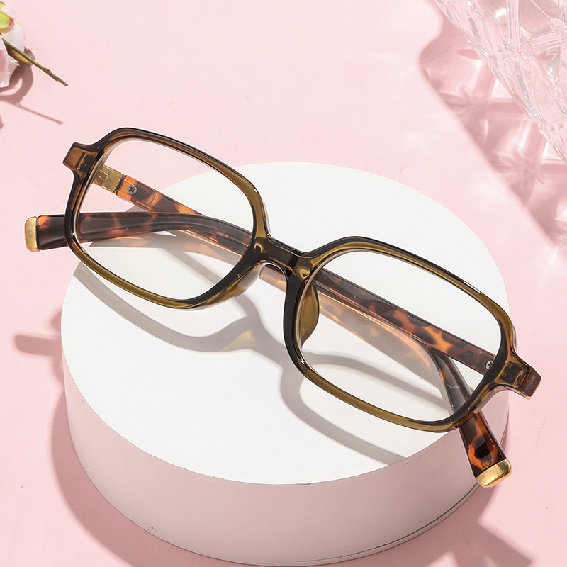 Anti-luz azul gafas de edad transfronterizas gafas de marco de cuadros de hombres y mujeres de moda universal de mediana edad gafas de edad