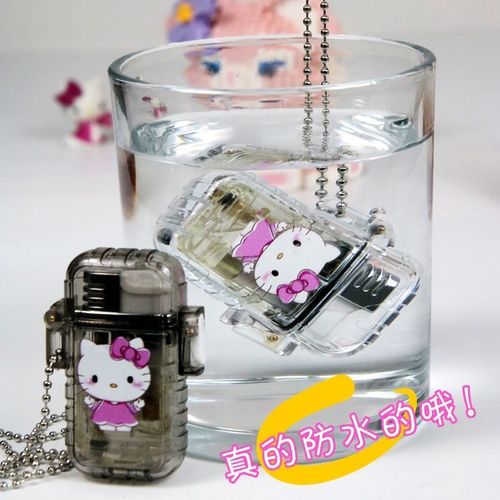 True waterproof removable Culomi lighter waterproof lighter Melody Sanrio transparent lighter