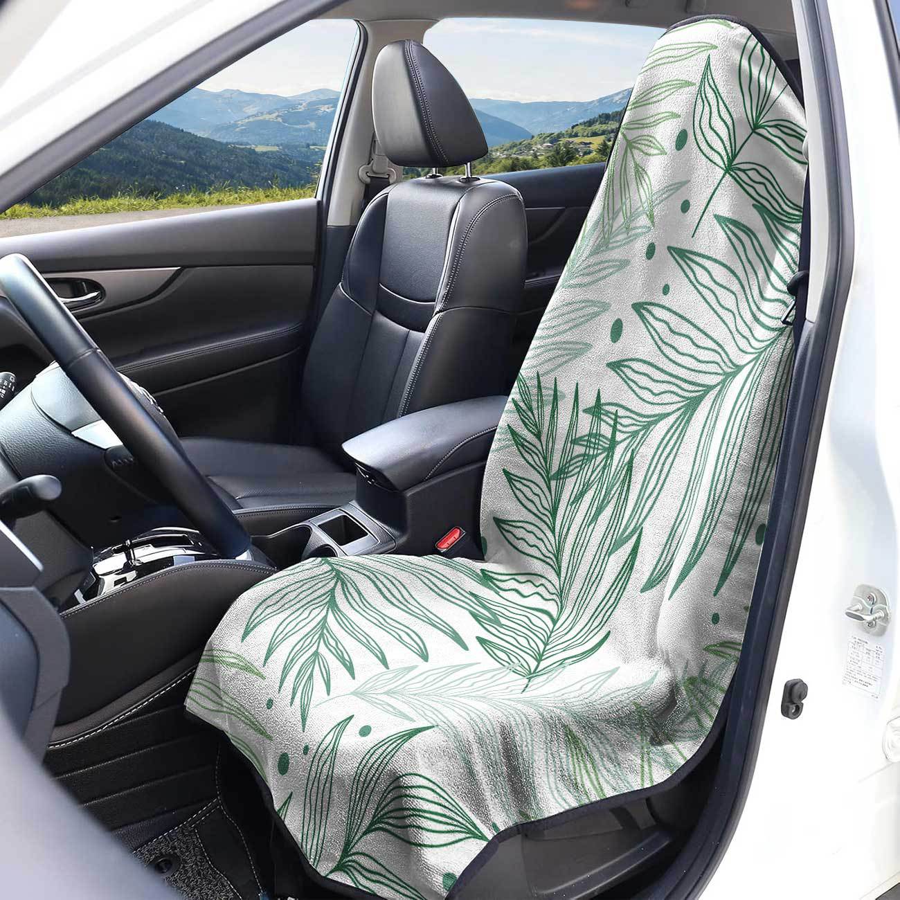 Car seat towel cover, front seat protector, suitable for gym and exercise, universal for all seasons, car use 123