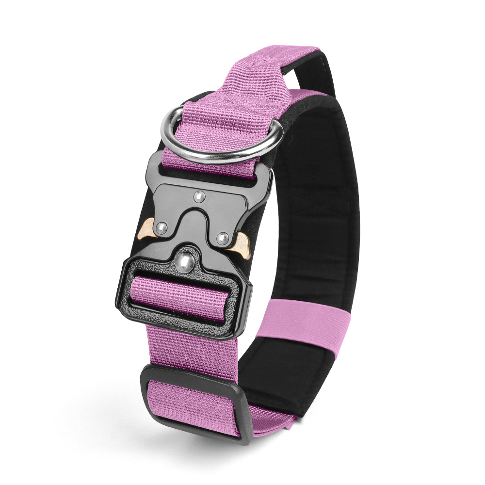Nuevo collar para mascotas a prueba de explosiones, cuello para perros resistente a la tracción, collar para perros mediano y grande, collar táctico, spot al por mayor