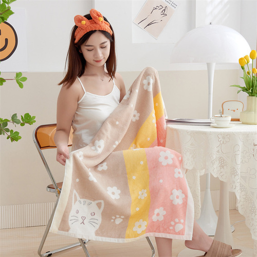 Baihua Towels-Factory direct sales support drop shipping cotton cat towels