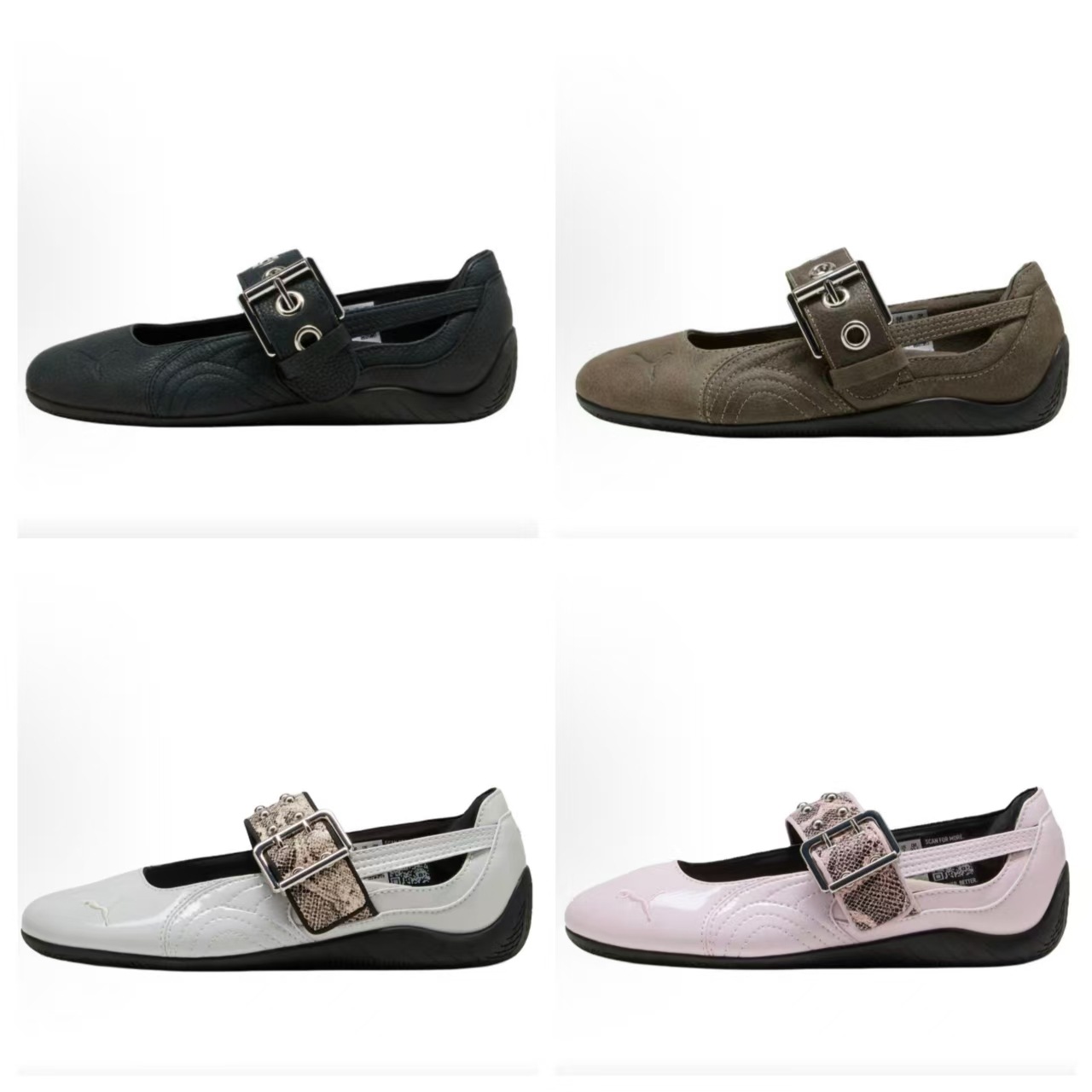 Pm Speedcat Mary Jane Shoes 2026 New Model Ballet-Style Trainers Shallow Mouth Commuter Flats Exclusively for Export