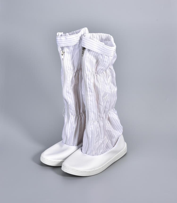 防静电高筒鞋 无尘长筒靴 静电鞋 电子车间食品制药净化工作鞋