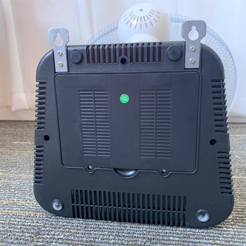 316SW 16 pulgadas 3 velocidades de viento con iluminación cargador de teléfono móvil control remoto ACDC ventilador de pared ventilador de escritorio