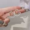 Tide, fashionable universal earrings from pearl, internet celebrity, city style