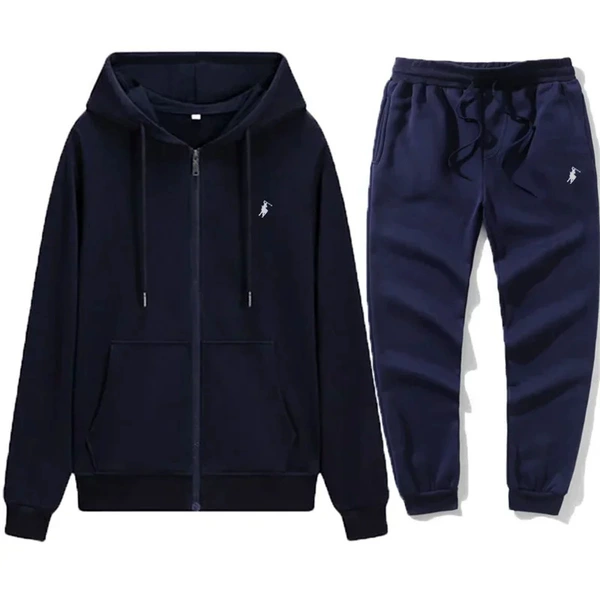 Navy blue suit [white label]