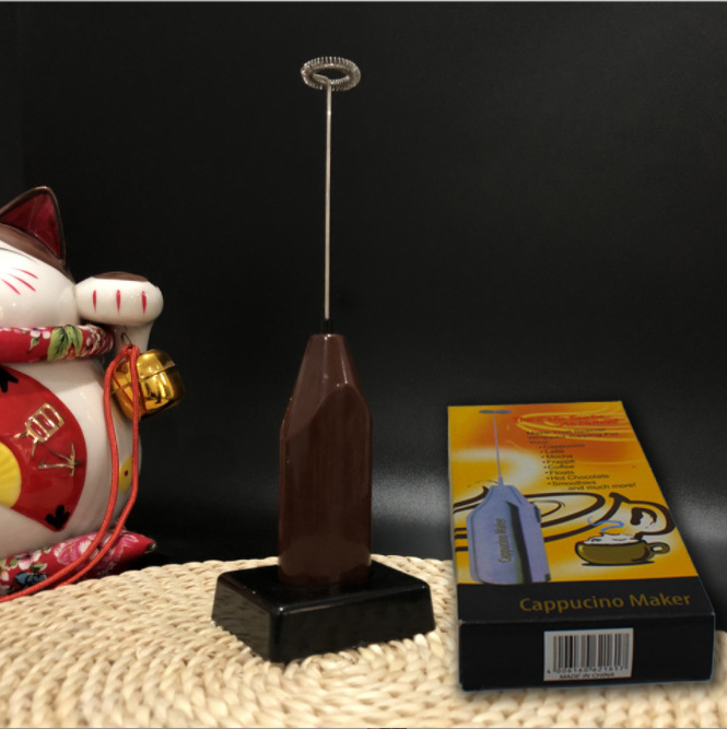 Batidor eléctrico portátil para café y leche