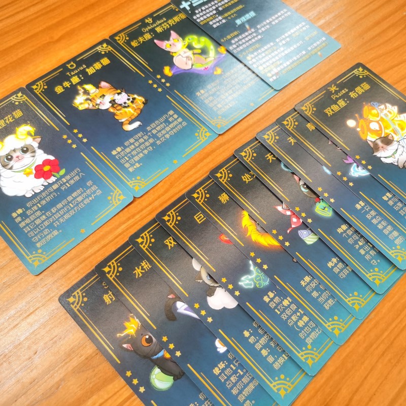 Whose Cat is Wandering Creative Board Game Casual Party Game Cute…