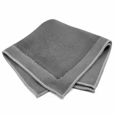 Hongpeng Striped Magic Mud Round | Car cleaning tools - striped-mudcloth-gray
