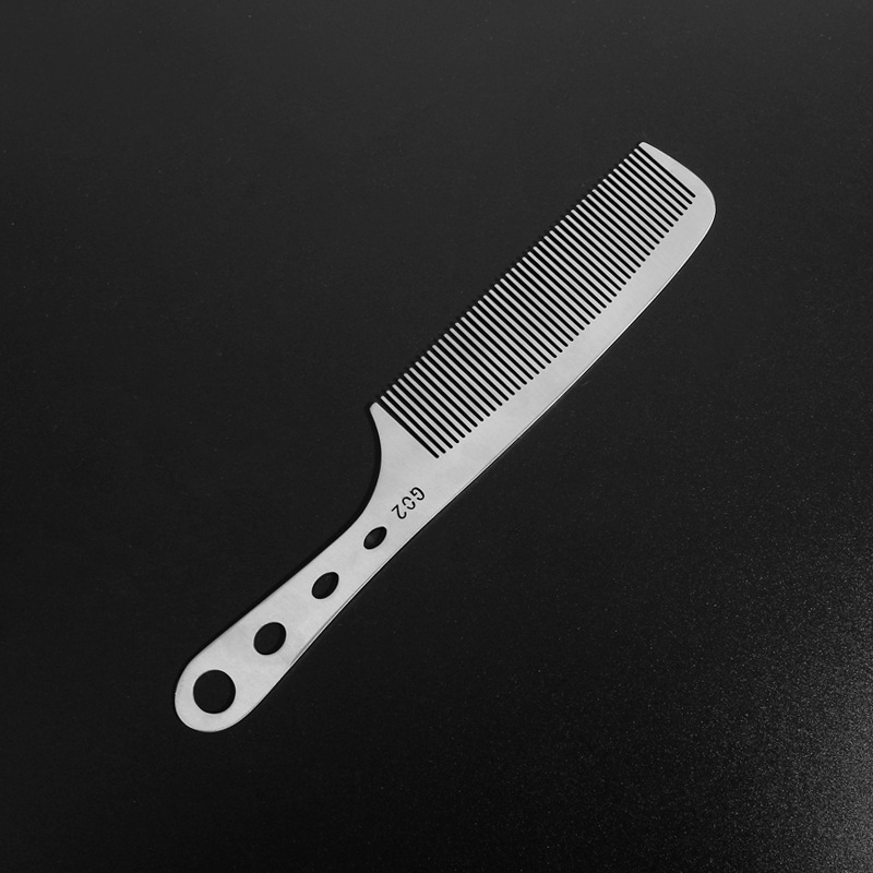 Peine de acero con agujeros G02