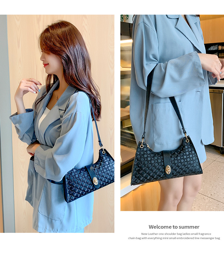 Casual, Daily Occasion Women's All Seasons Pu Leather Solid Color Vintage Style Square Zipper Underarm Bag