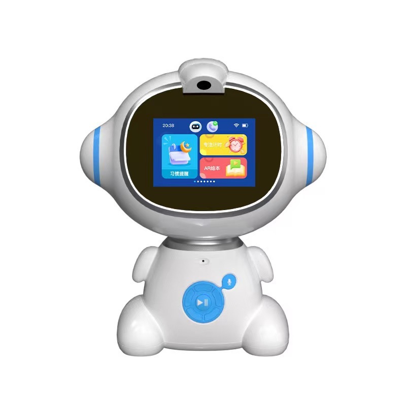 早期教育ロボット子供用インテリジェントロボットサウンド音声インタラクティブ教材同期パズル学習マシン早期教育マシン|undefined