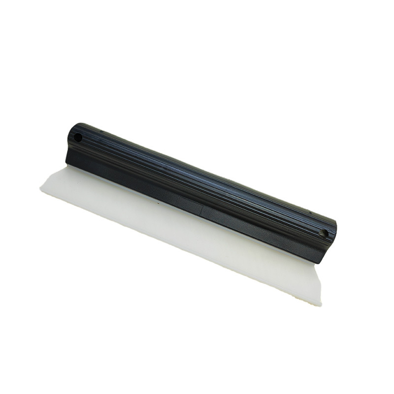 矽膠刮水板藍色手柄汽車玻璃清潔刮水器汽車貼膜免劃痕工具中號