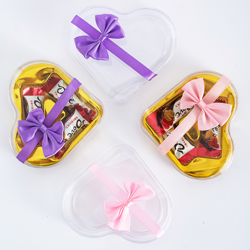 德芙巧克力爱心礼盒6个装糖果包装盒情人节送女友生日伴手礼盒