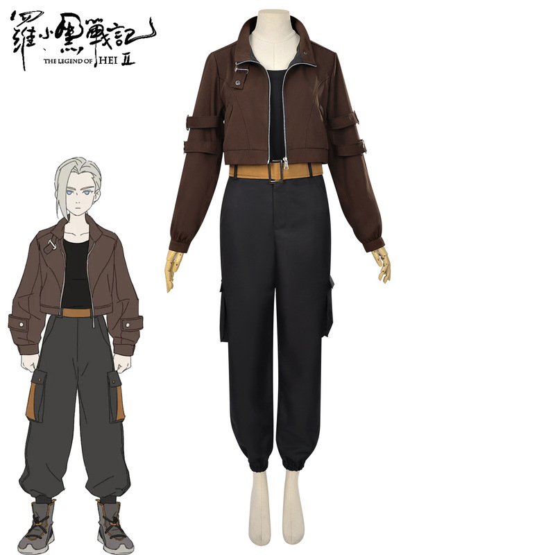罗小黑战记2 cos服罗小黑 鹿野 无限cosplay动漫二次元服装全套男|undefined