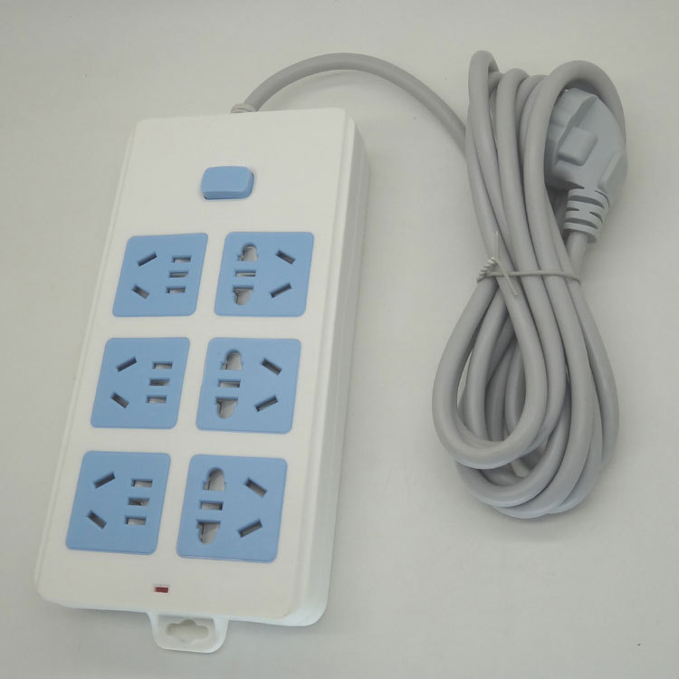 卡路易1K30带三米开关安全门30孔家用插座 银合金触点开关2500W