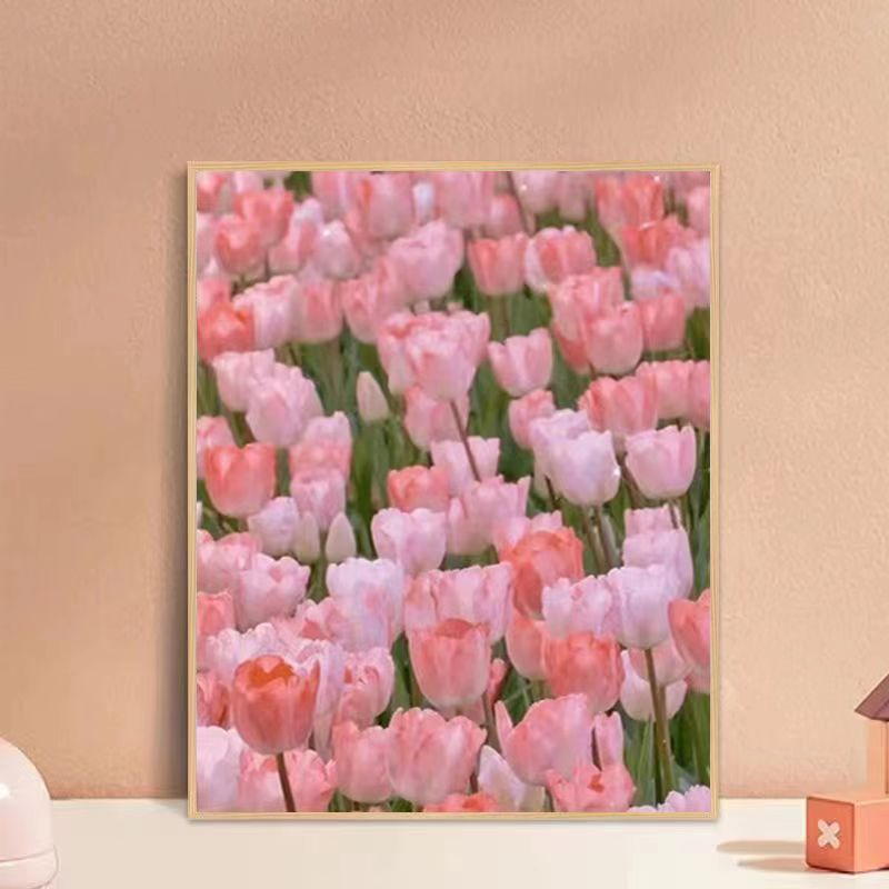 Personaje de dibujos animados bricolaje pintura al óleo digital hecho a mano relleno de color pintura acrílica pintura decorativa Margarita