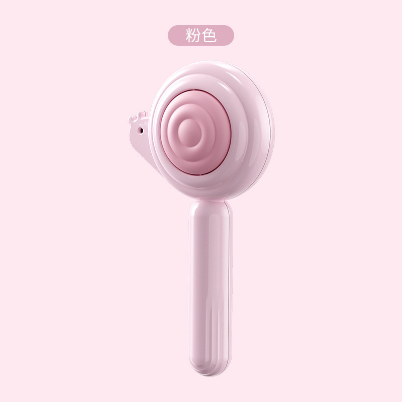 Transfronterizo spot mascota gato caracol peine de acero inoxidable aguja de limpieza de mascota pincel de depilación de un botón autolimpieza