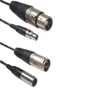 3о����miniXLR���rĸ�DXLR���r���zӰ�C�����L��48V���l����