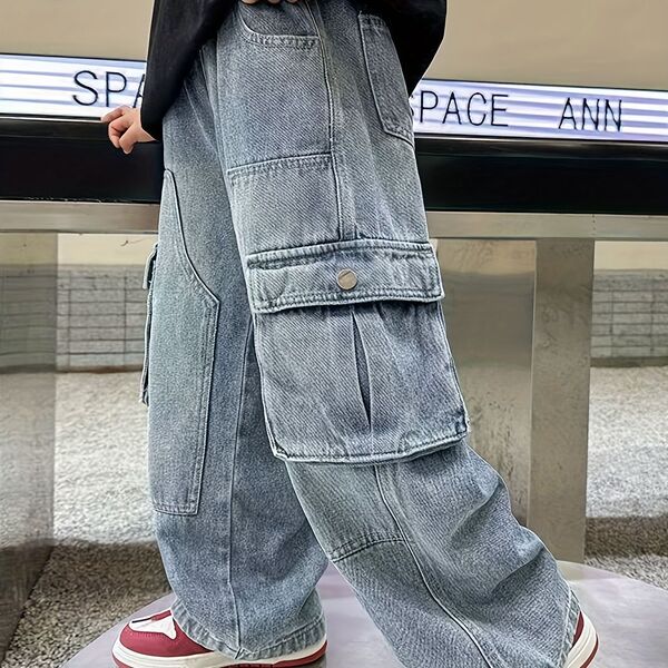 Demi-season jeans for boys
