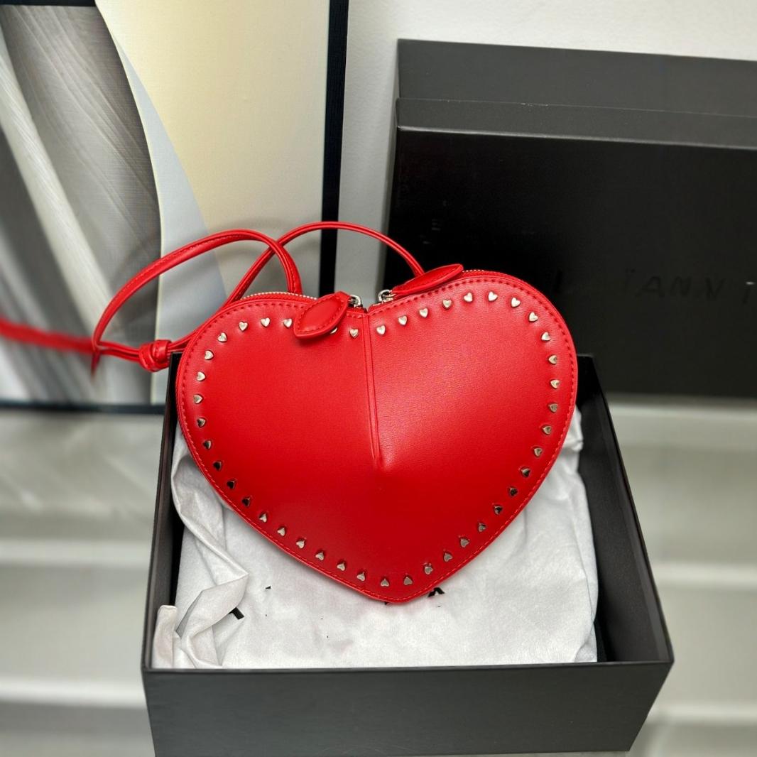 Borsa a tracolla da sera a forma di cuore, nuova borsa da donna alla moda, design leggero e lussuoso, 2024, commercio estero_voghion.com