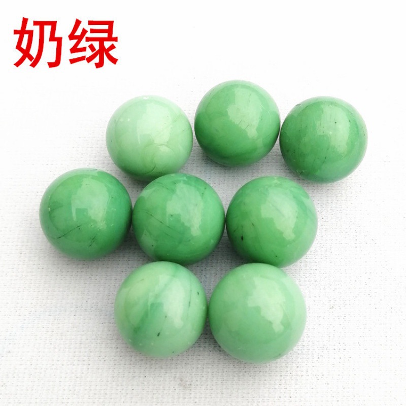 16mm mármoles de vidrio al por mayor juguetes nostálgicos cuentas de vidrio juego de damas tienda binaria de vidrio perlas sueltas bola artesanal