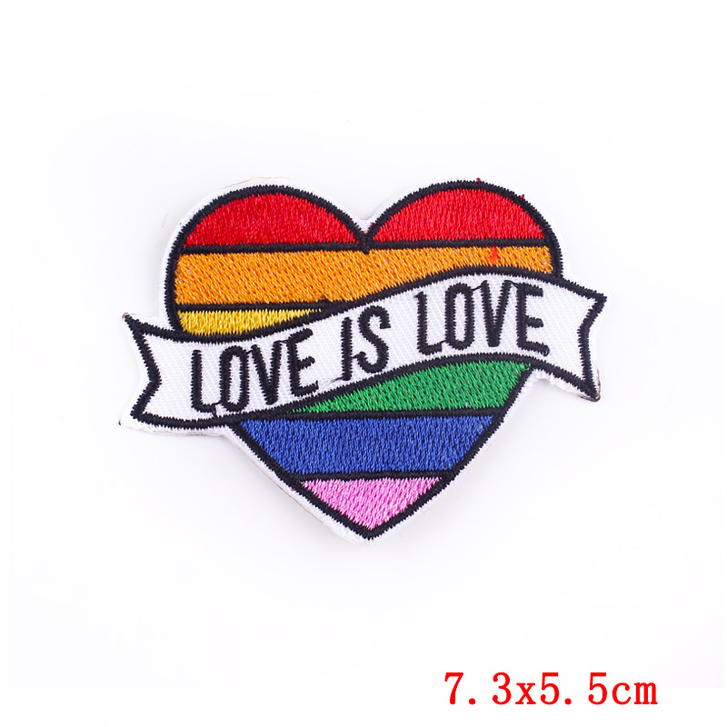 1 Piece Quantity 1 Piece Cartoon Style Letter Black Clothing Sticker Patches