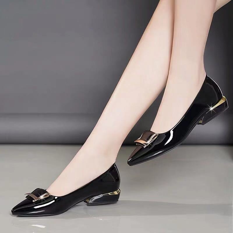 Women's work shoes spring and autumn new...