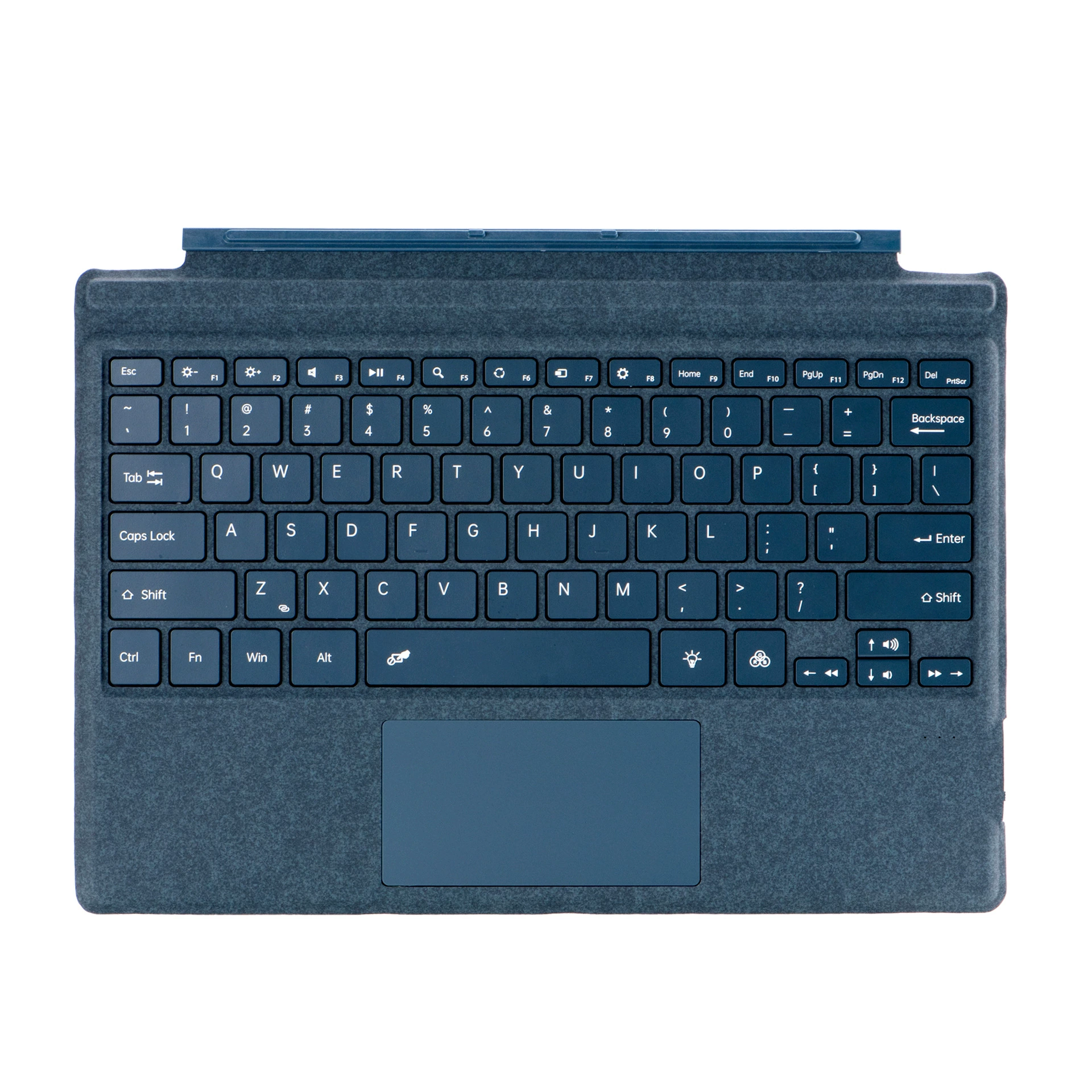 Кейс для Bluetooth клавиатуры (Microsoft) Surface Pro/Go, подсветка, беспроводной, батарея 350 мАч
