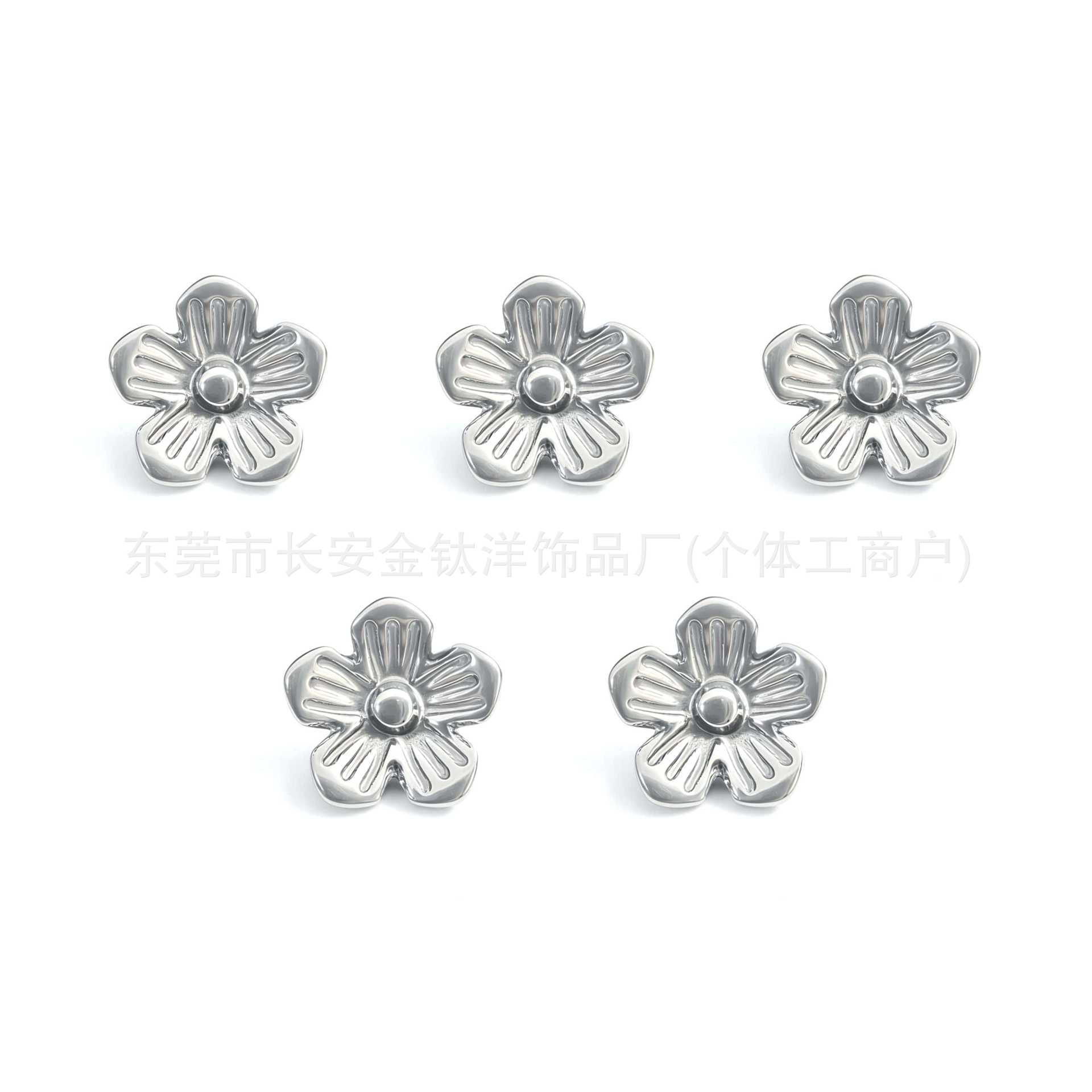 G23 Titanium Internal Thread Simple Flower Cartilage Ear Stud - 14G 1.2x14mm Body Piercing Jewelry detail image 8