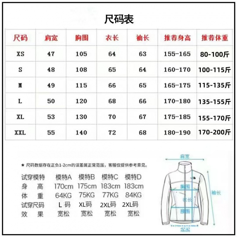 莆田纯原美版经典1996北脸羽绒服外套刺绣男女款立领潮流百搭外套|undefined