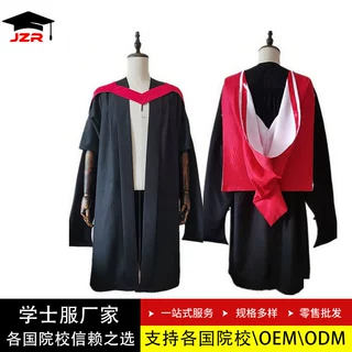 跨境英国切斯特大学学位服Chester 硕士学士服套装毕业礼服厂家