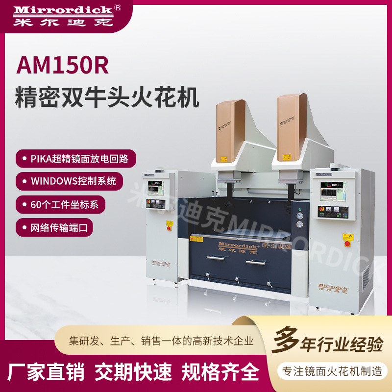 AM150R 정밀 더블 헤드 스파크 머신(보증금)