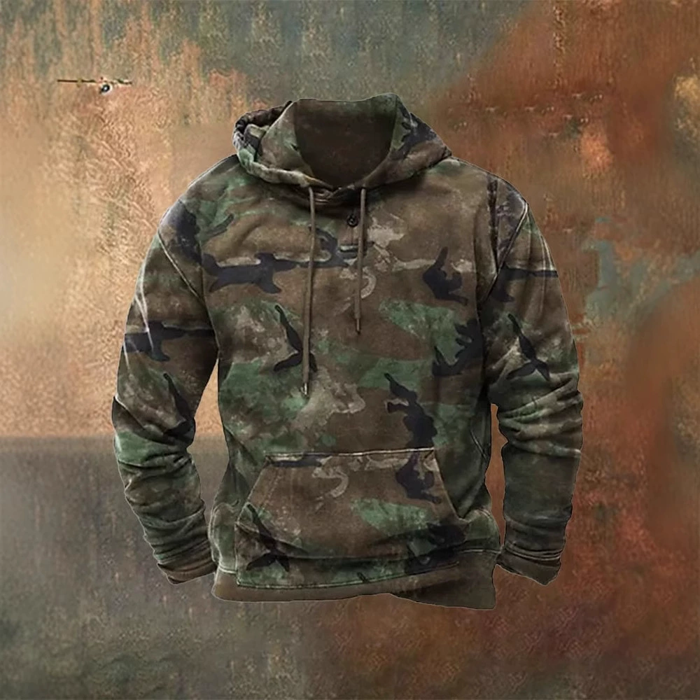 Ebay AliExpress Трансграничная независимая станция для мужчин и женщин с камуфляжным 3D-принтом свитер осенняя зимняя куртка