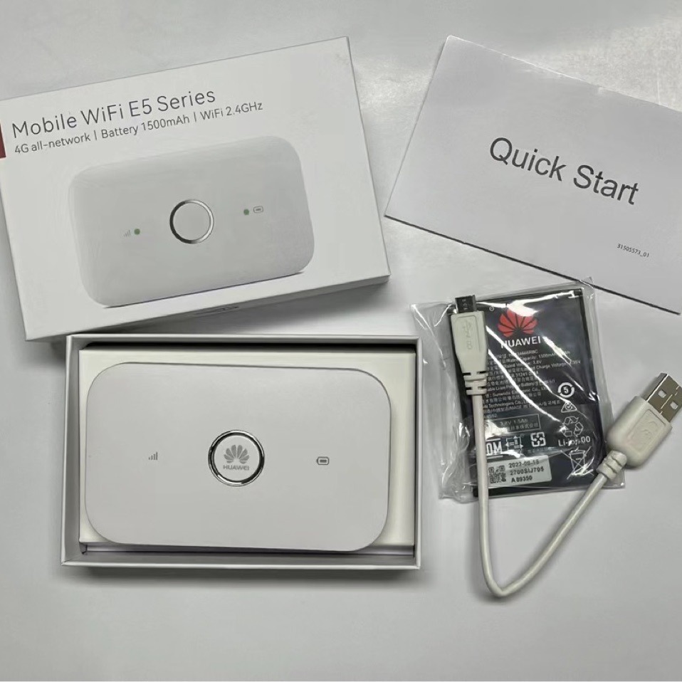 适用华为e5573-606联通3g4g电信4gWifi路由器随身WiFi高速便携