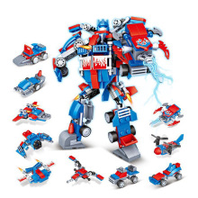 新款10合1变形机器人积木玩具兼容乐高变形合体积木儿童玩具礼物