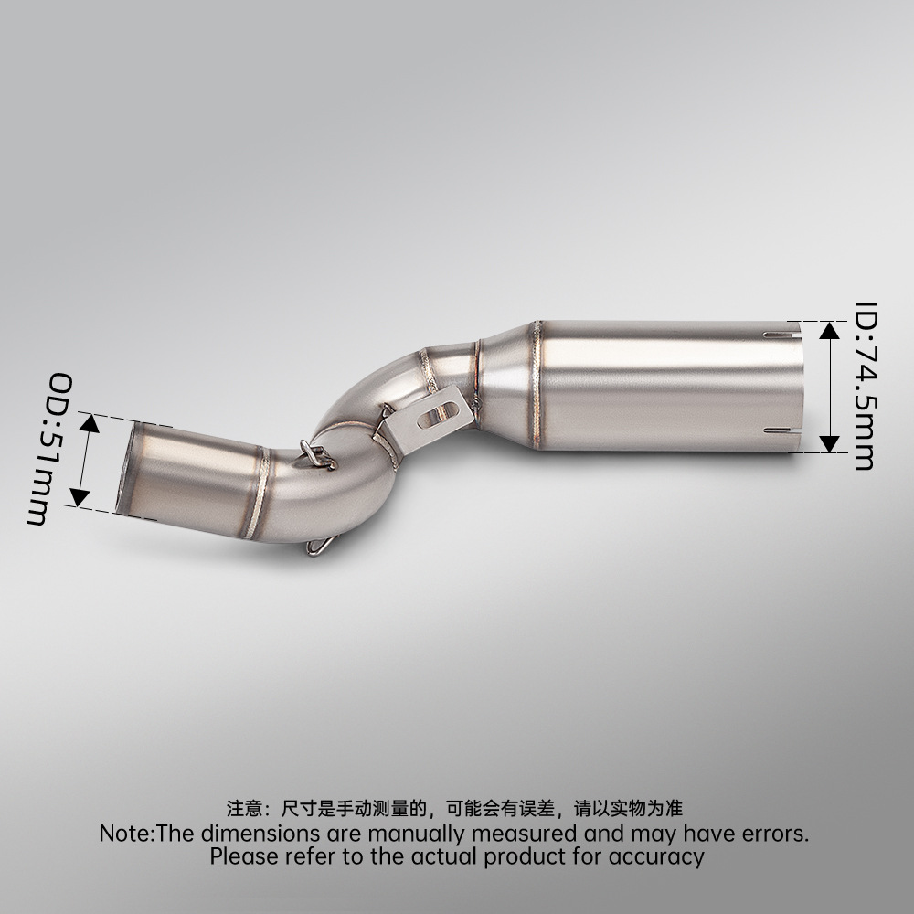 390Adv 250Duke 125Duke Exhaust Pipe Middle Section and Tail Section Muffler Sc Scorpion Ar Tail Section