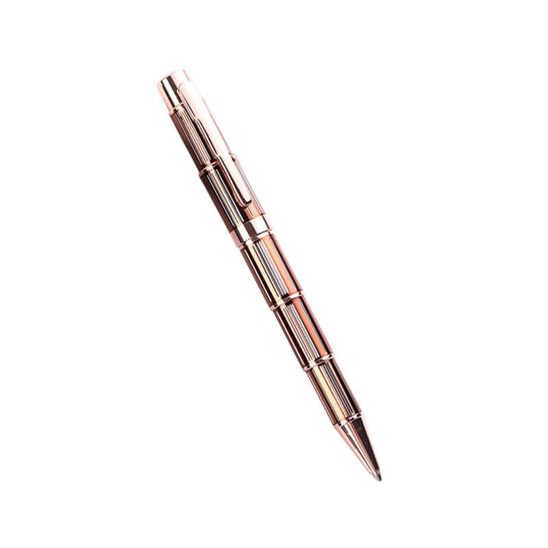 Rayas verticales de cobre brillante