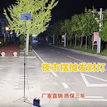 超亮12v伏夜市地摊灯户外摆摊用照明灯48v60v防水摆摊电瓶灯跨境