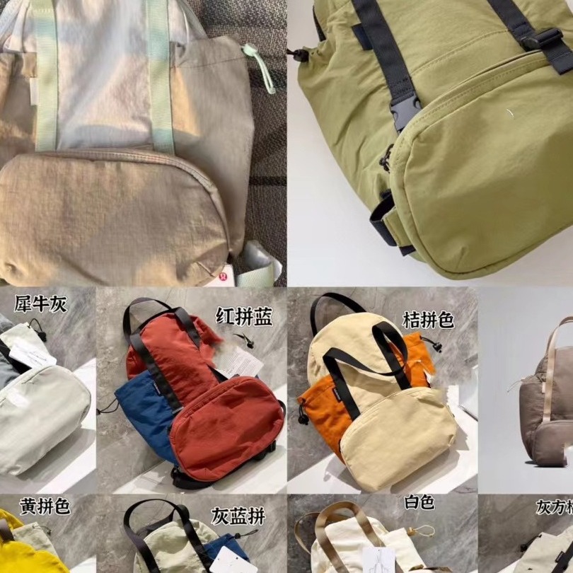 New Women's Backpack with a Small Bag Inside, Can Be Used as a Waist Bag, Women's Cross-Body Backpack