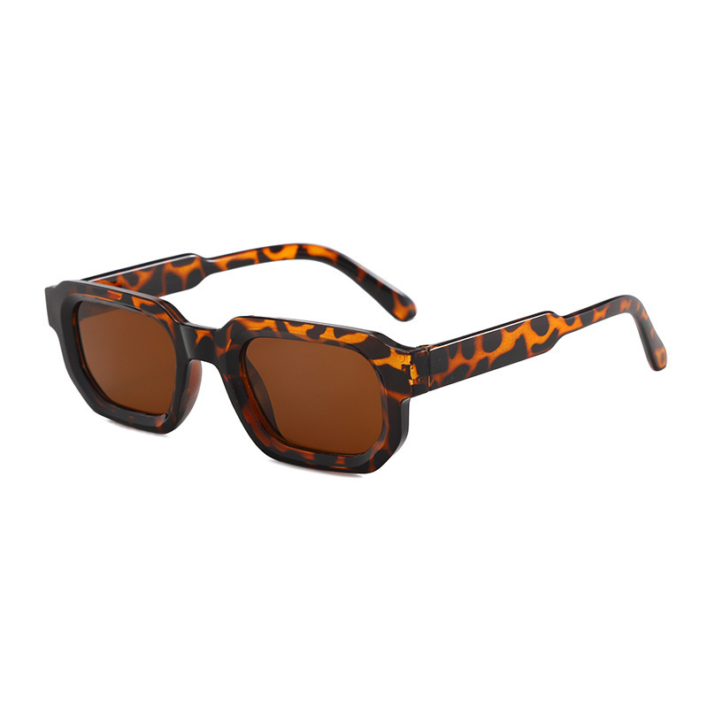 2025 欧美复古方形加厚小框时尚墨镜女Sunglasses跨境方框太阳镜|undefined