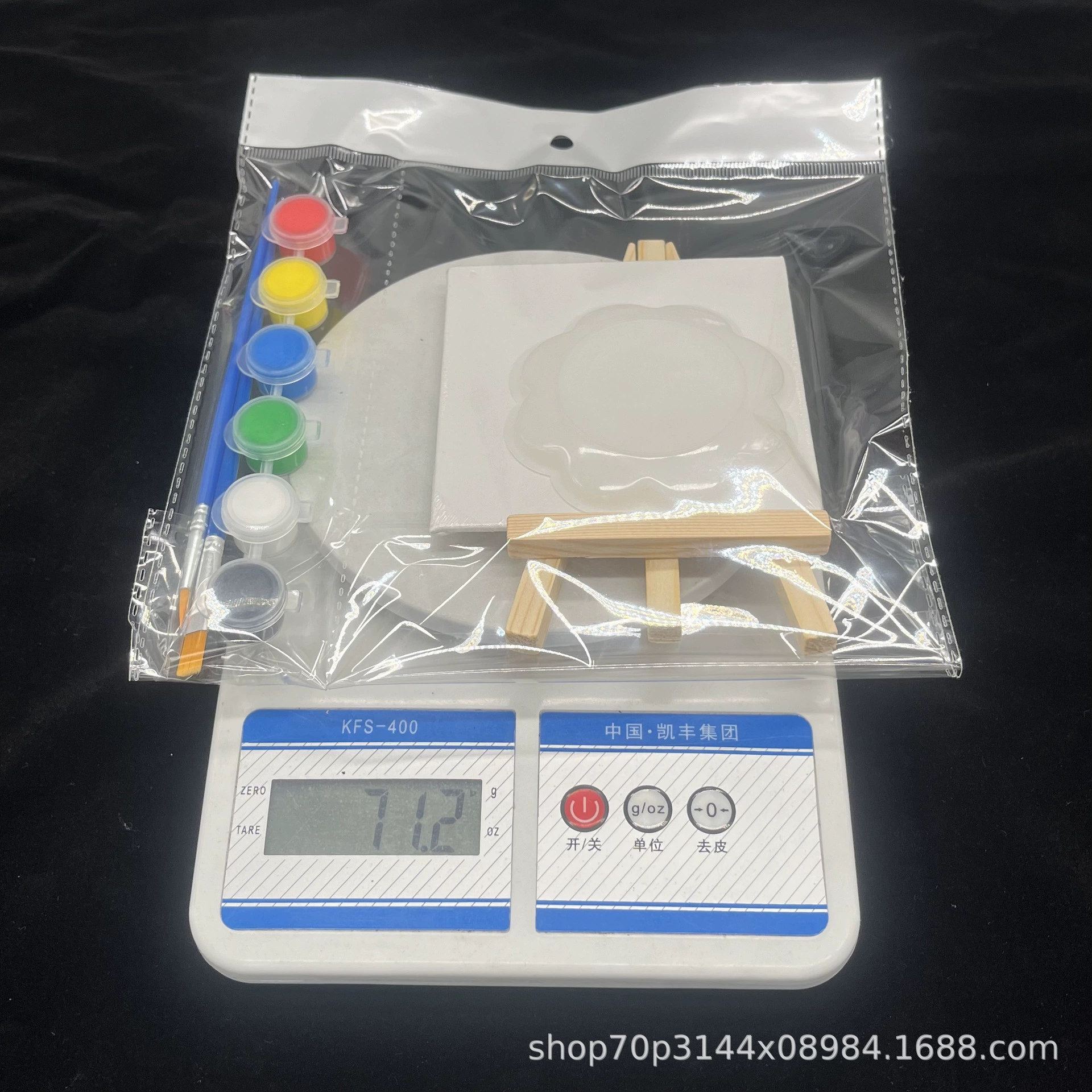 15*15 холст масло доска дети раскрашены Костюм Мини DIY ручная роспись мольберт кисть завод прямые продажи